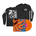 Pollen Vinyl- Orange EU exclusive - with Faces Longsleeve Bundle